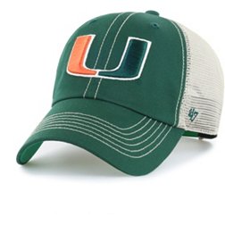 '47 Men's Miami Hurricanes Trawler Clean Up Green Adjustable Hat