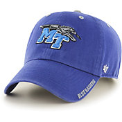 ‘47 Men's Middle Tennessee State Blue Raiders Blue Ice Clean Up Adjustable Hat