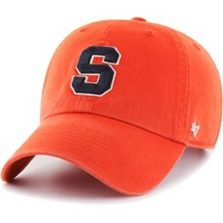 ‘47 Men's Syracuse Orange Orange Clean Up Adjustable Hat
