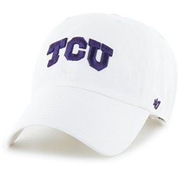 ‘47 Men's TCU Horned Frogs Clean Up Adjustable White Hat