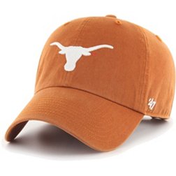 ‘47 Men's Texas Longhorns Orange Clean Up Adjustable Hat