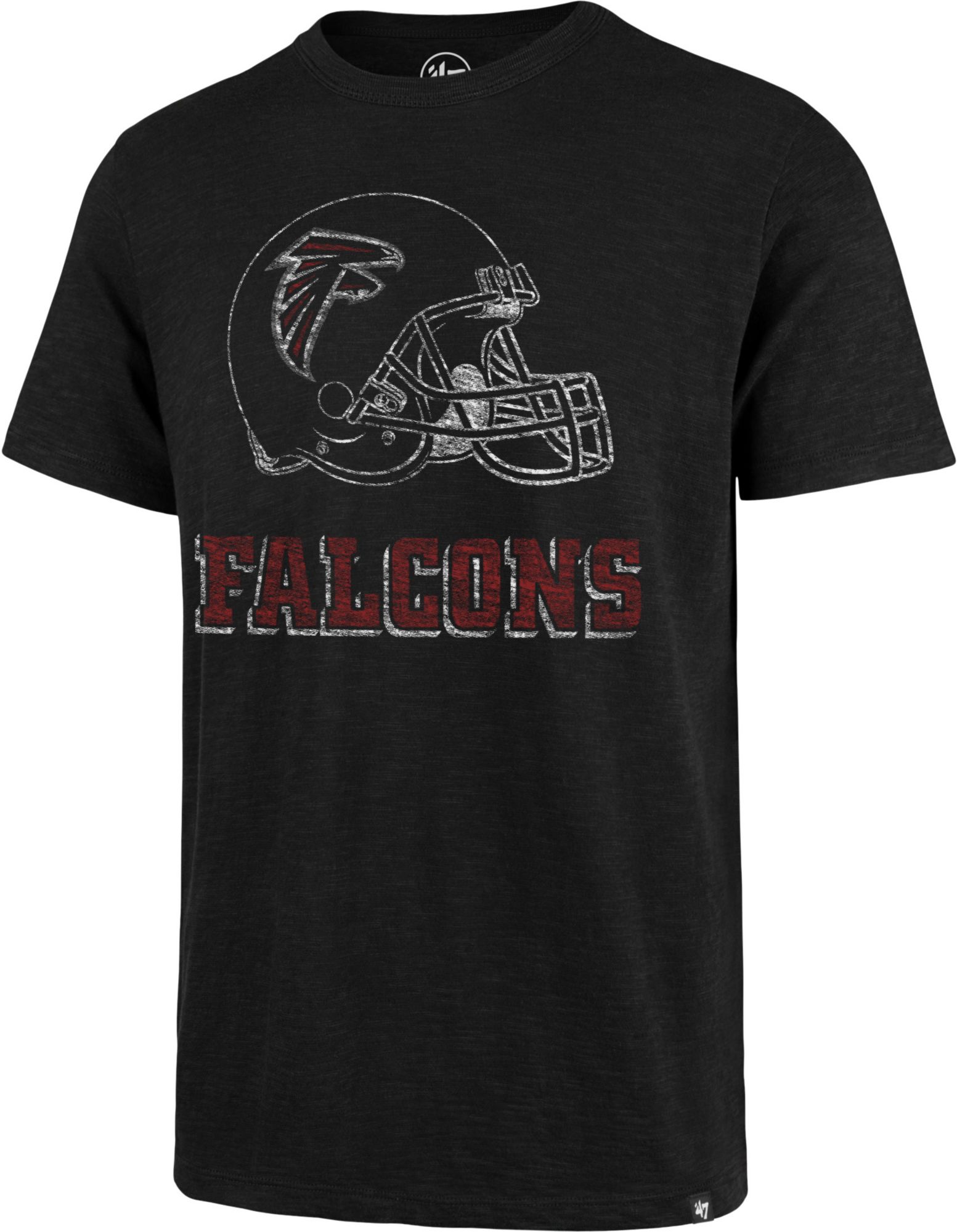 47 Brand / Men's Atlanta Falcons Scrum Logo Black T-Shirt