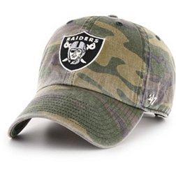 '47 Men's Las Vegas Raiders Camo Cleanup Adjustable Hat