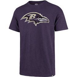 ‘47 Men's Baltimore Ravens Scrum Logo Purple T-Shirt