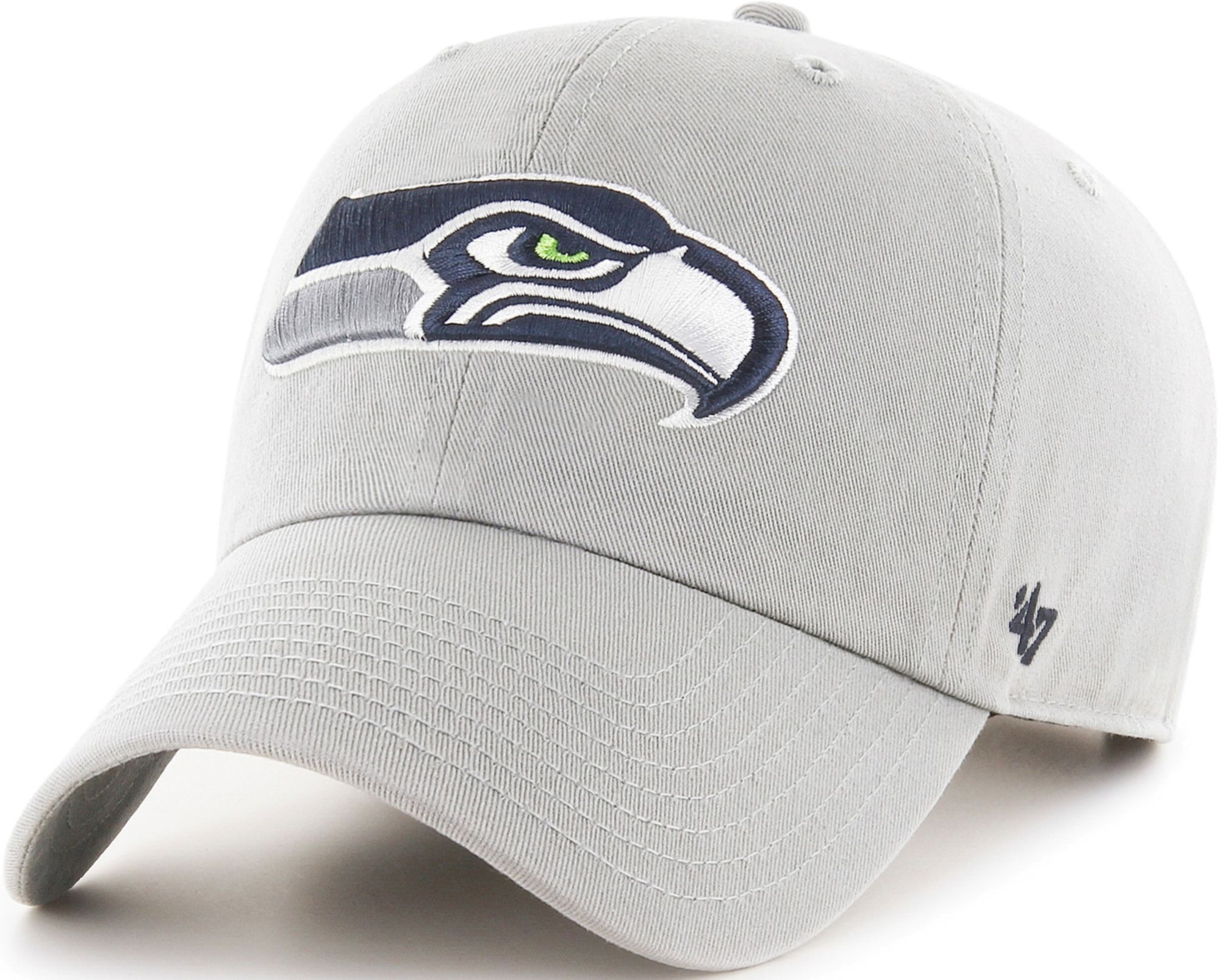 grey seahawks hat