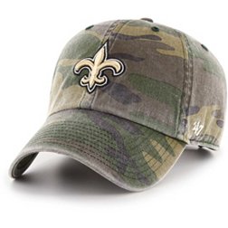 '47 Men's New Orleans Saints Camo Cleanup Adjustable Hat