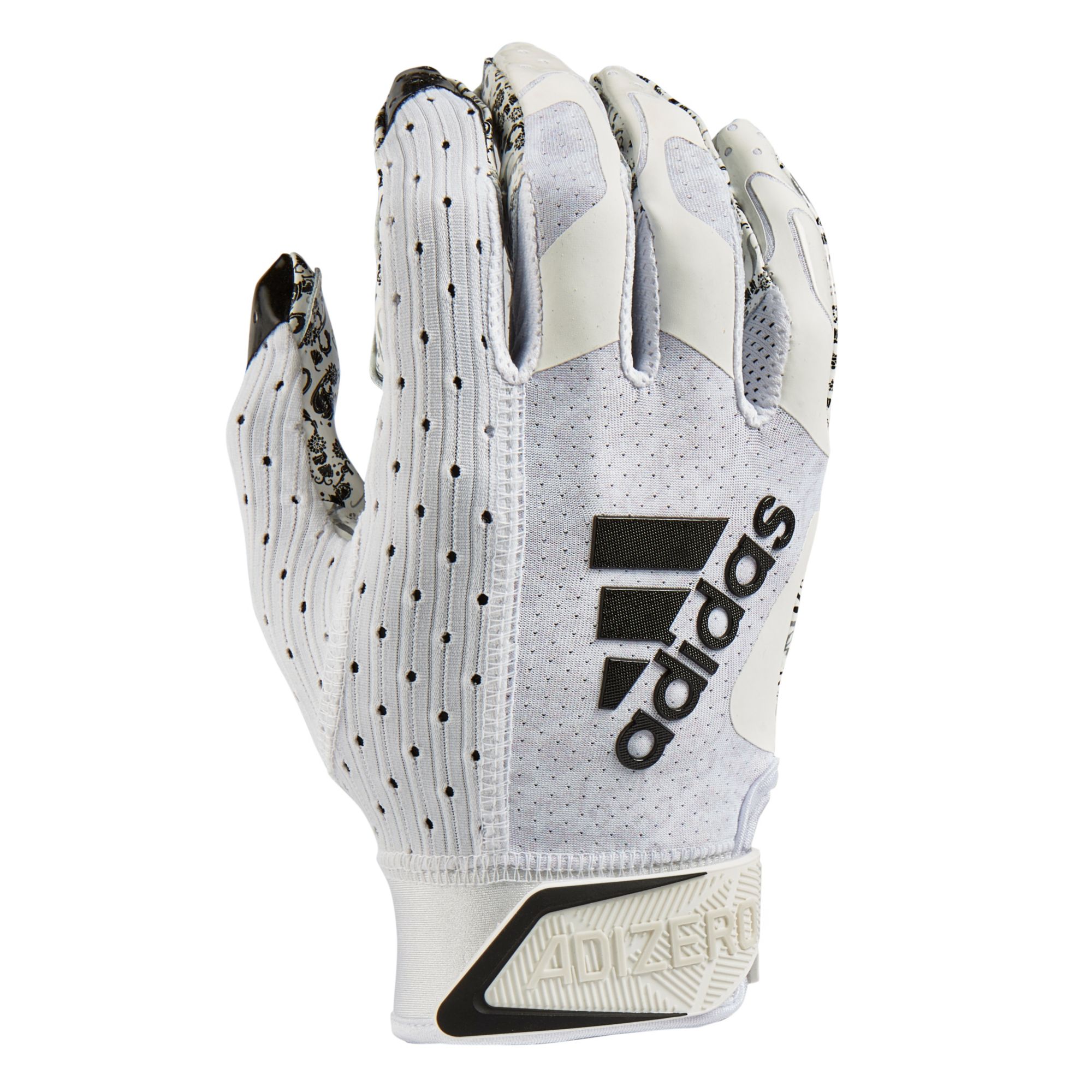 all white adidas football gloves