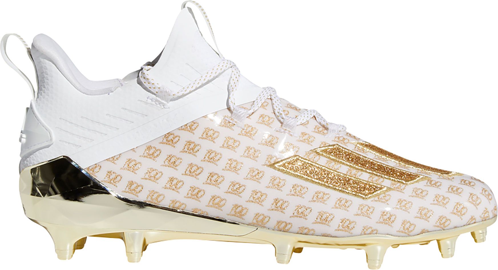 nike vapor cleats white and gold
