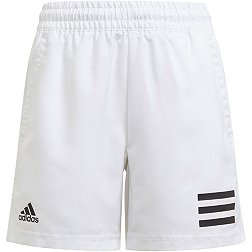 adidas Boys' Club 3-Stripe Tennis Shorts