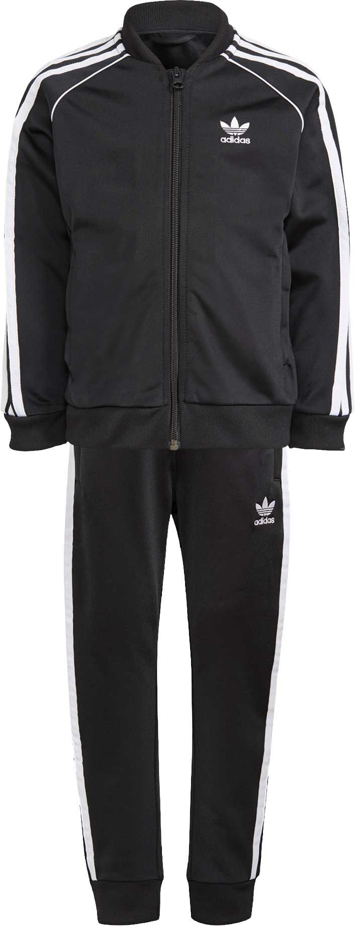 black on black adidas tracksuit