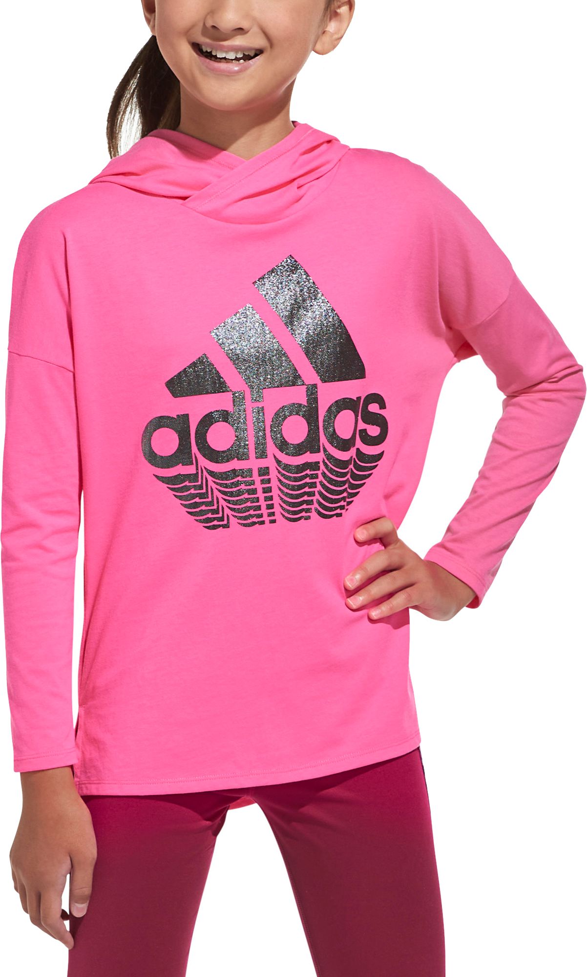 pink adidas outfit