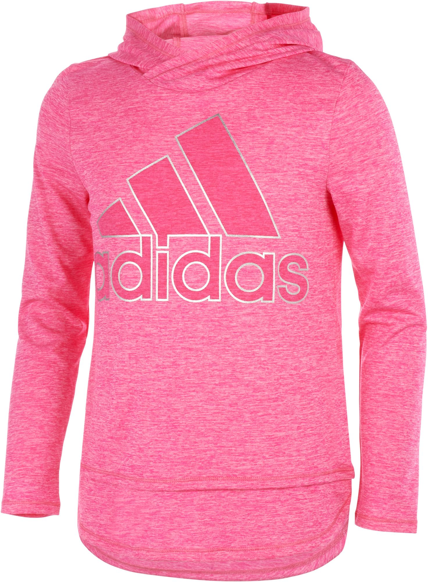 girls pink adidas hoodie