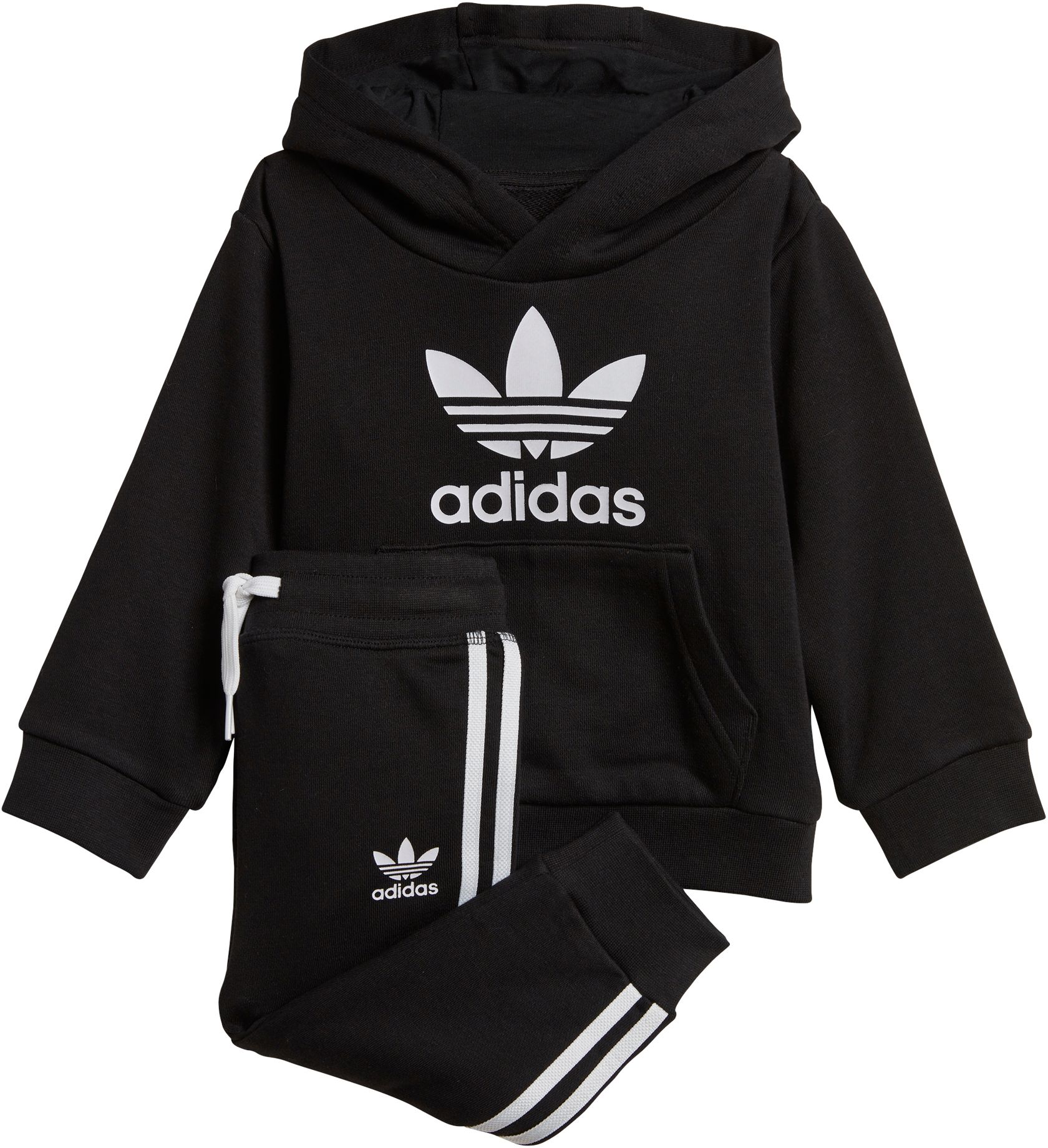 black adidas hoodie for girls