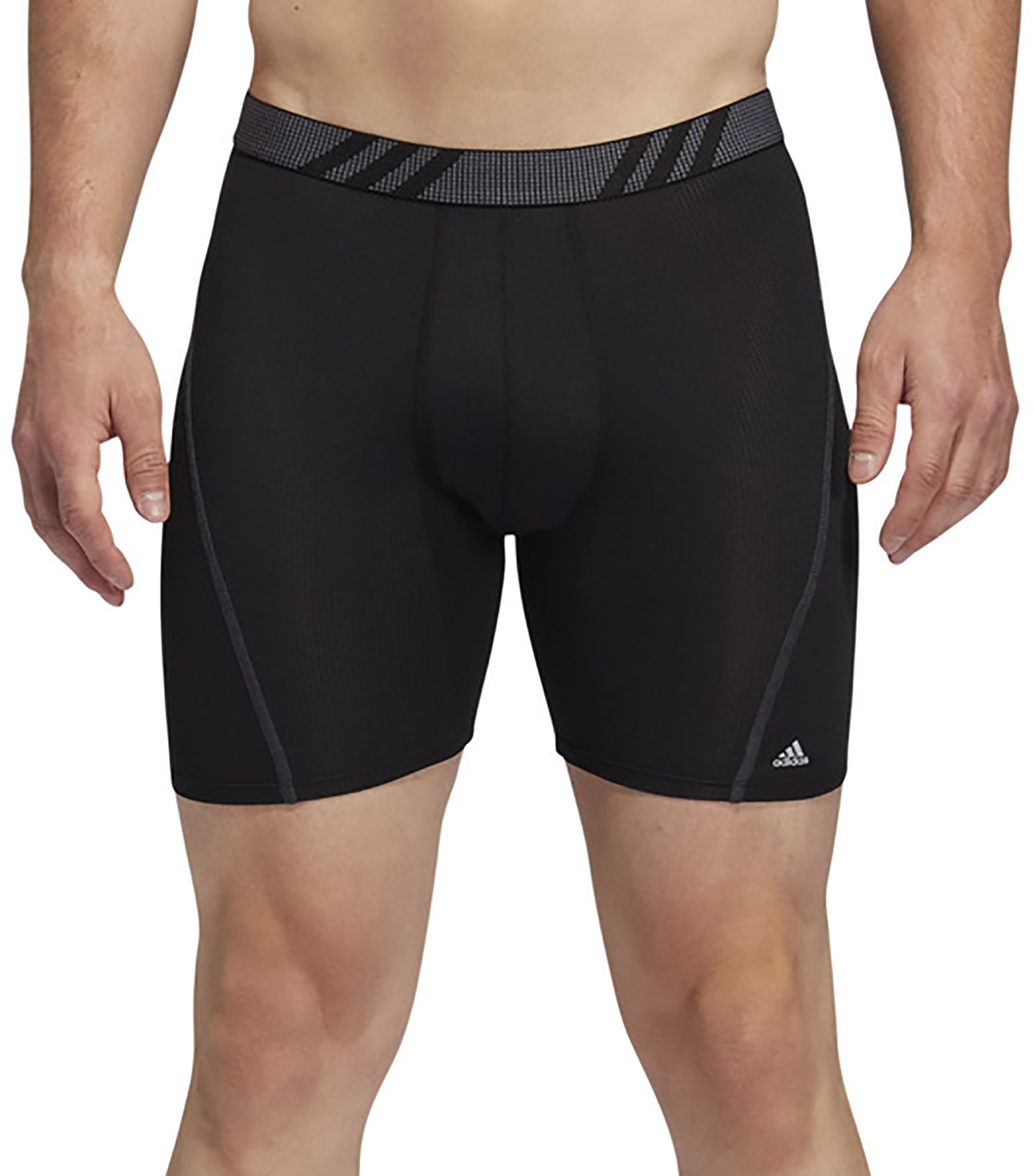 adidas Men's Sport Performance Mesh Boxer Briefs – 3 Pack