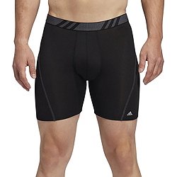 adidas Men's Sport Performance Mesh Long Boxer Brief Underwear (3-Pack),  Black/Scarlet Red/Onix, Medium : : Clothing, Shoes & Accessories