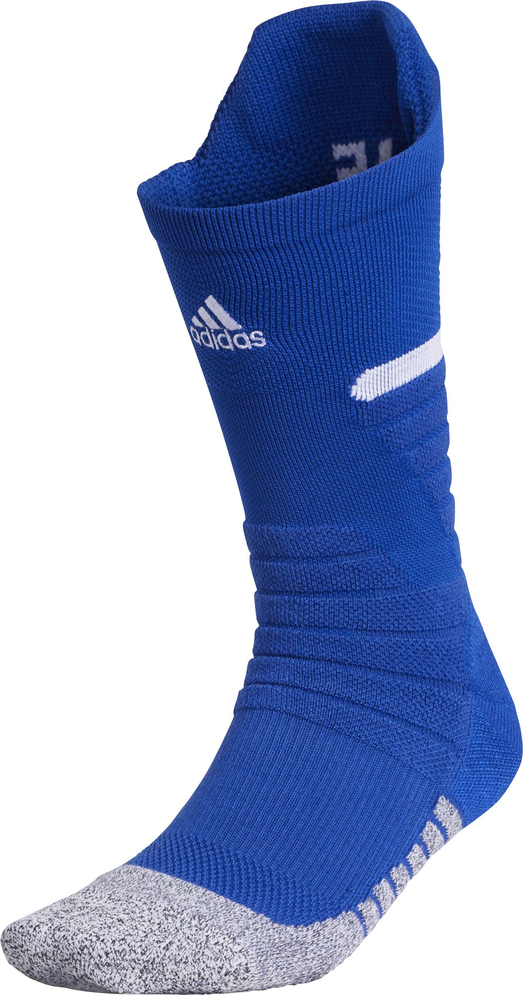 adidas Men's adizero Football Crew Socks - Blue