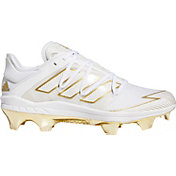 adidas Men's adizero Afterburner 7 Gold TPU Baseball Cleats
