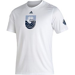 adidas Men's Vancouver Whitecaps White Kickoff Creator Performance T-Shirt