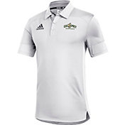 adidas Men's Cal Poly Mustangs Under the Lights Coaches Sideline White Polo