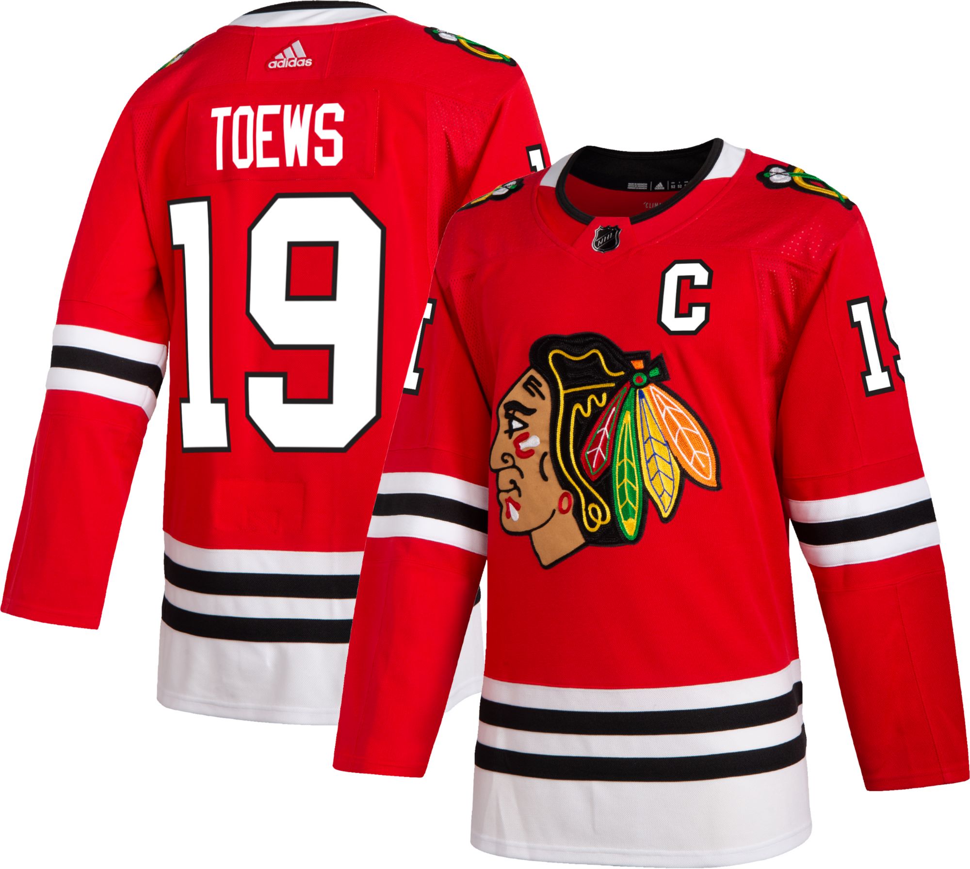 Adidas / Men's Chicago Blackhawks Jonathan Toews #19 Authentic