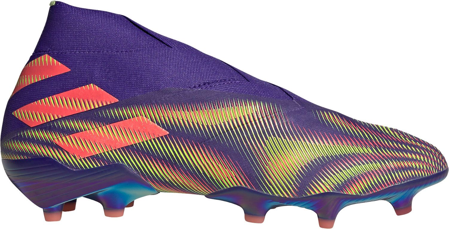 purple soccer cleats