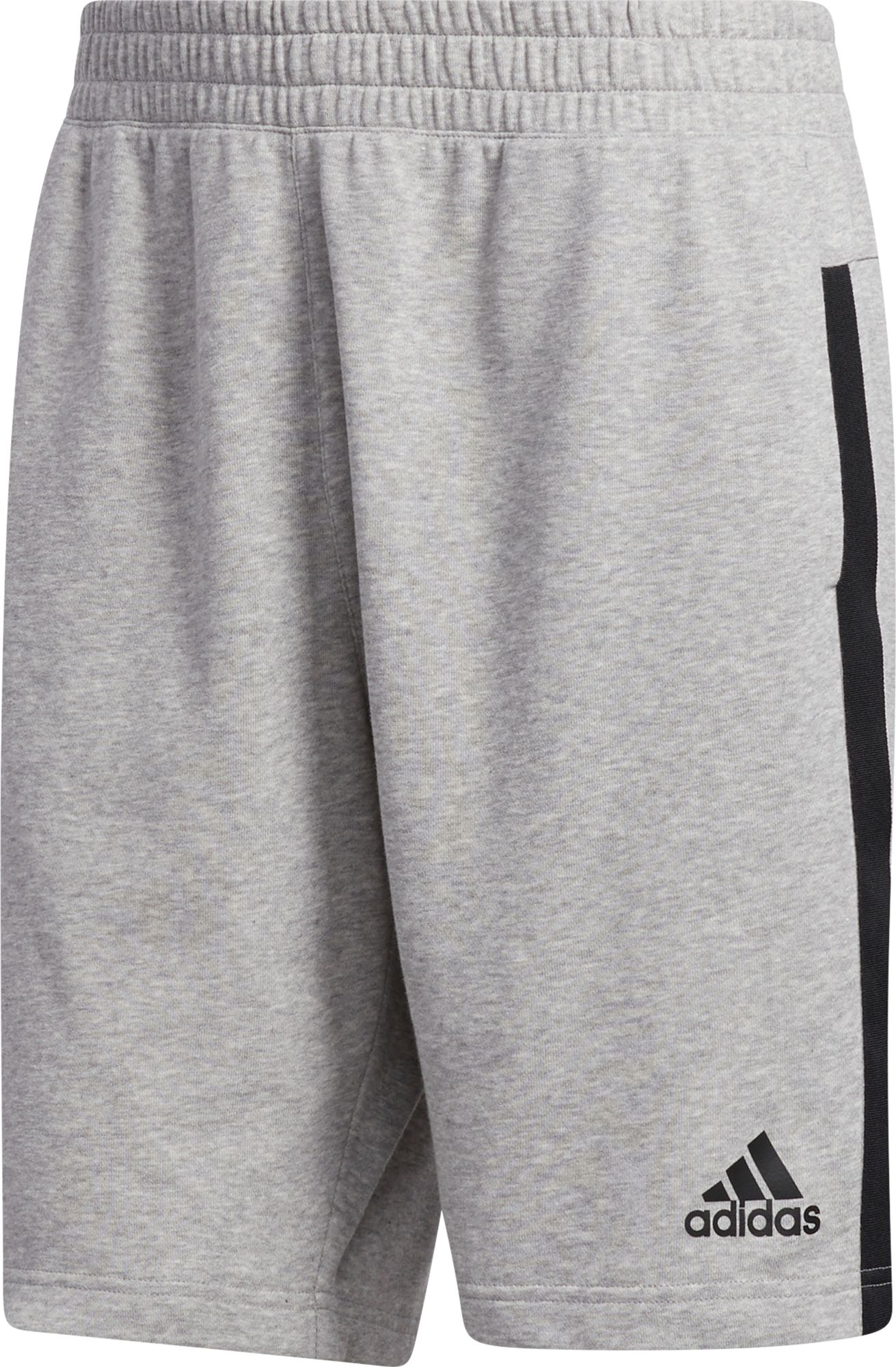 grey adidas shorts mens