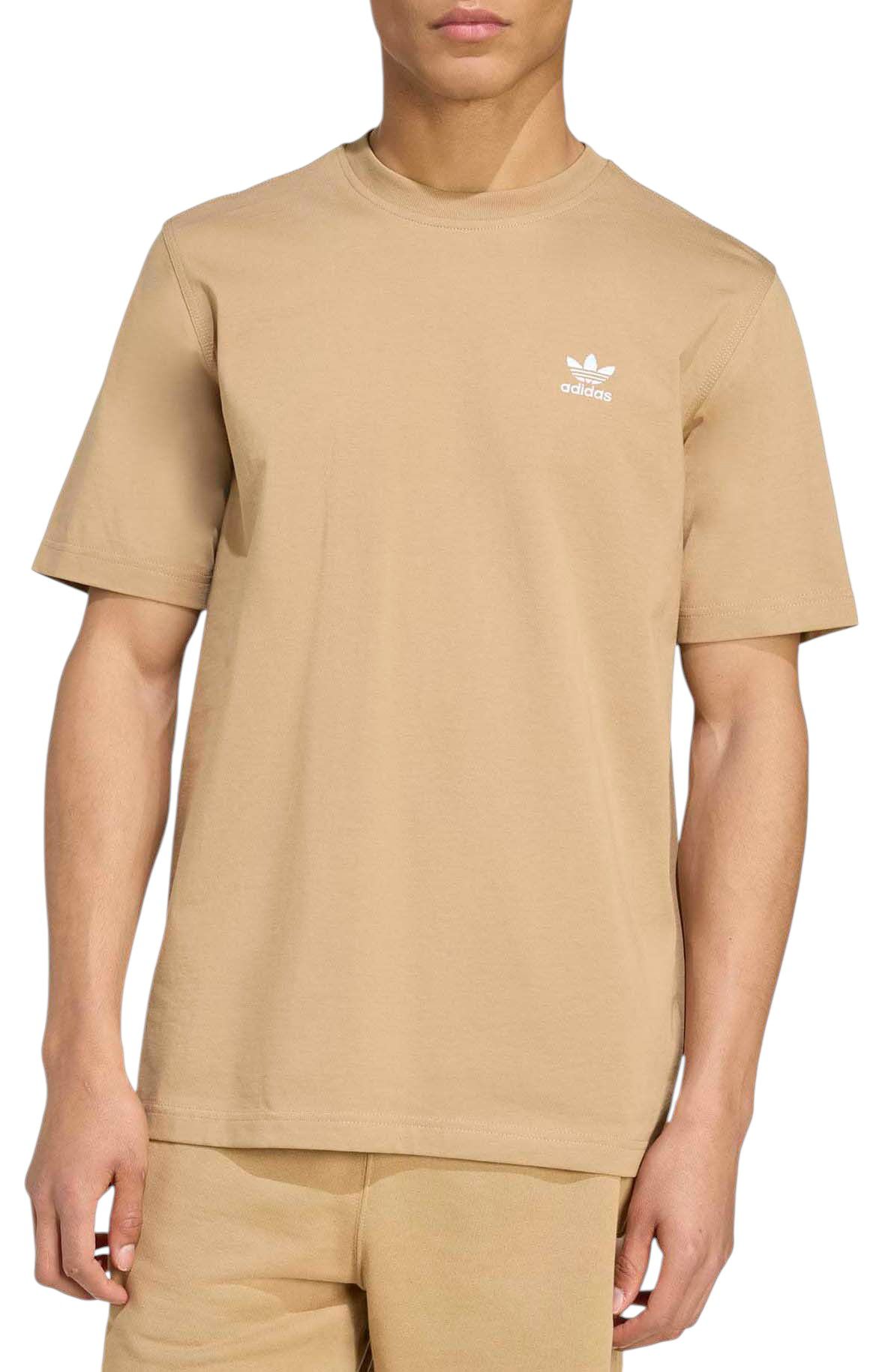 adidas Men's Trefoil Essentials Short Sleeve T-Shirt Cardboard thumbnail