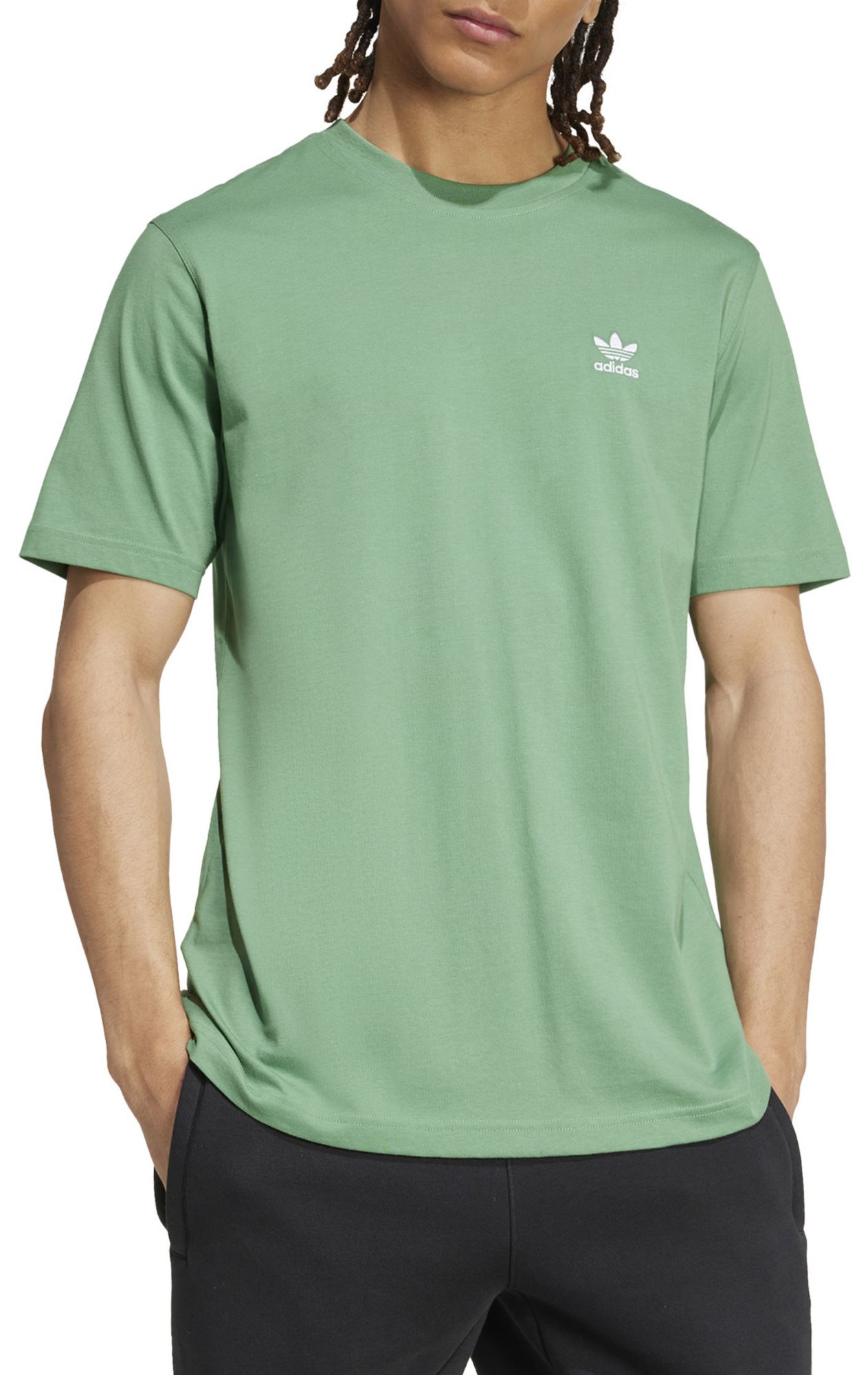 adidas Men's Trefoil Essentials Short Sleeve T-Shirt