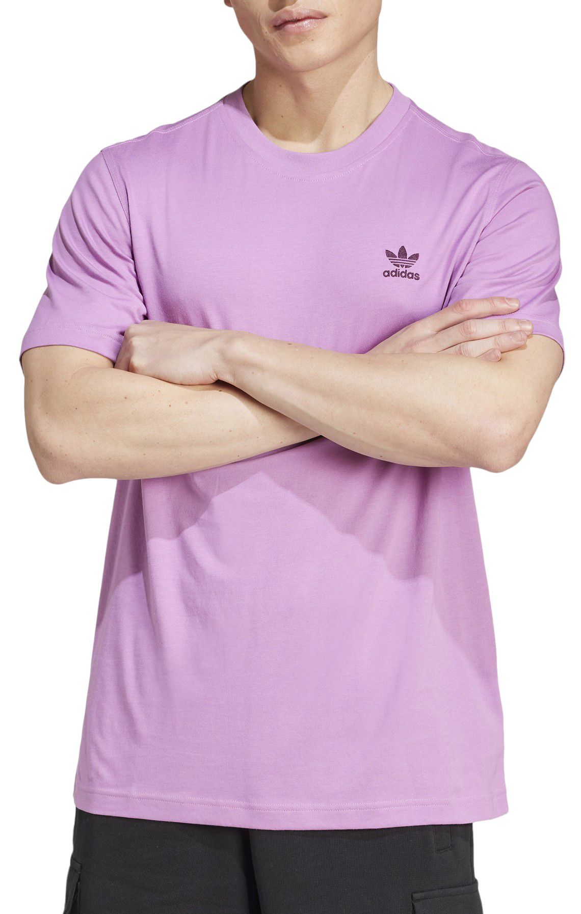 adidas Men's Trefoil Essentials Short Sleeve T-Shirt