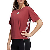 adidas Women's 3-Stripes Cropped T-Shirt