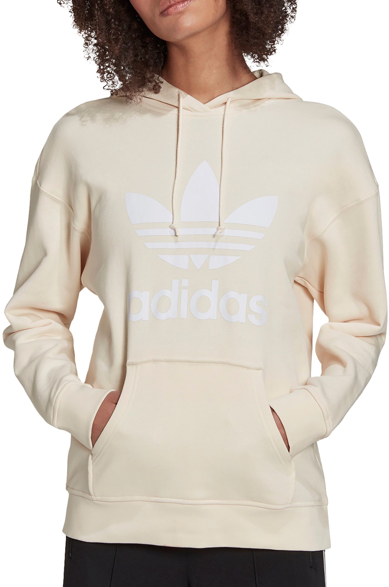 Adidas / Originals Women's French Terry Trefoil Hoodie