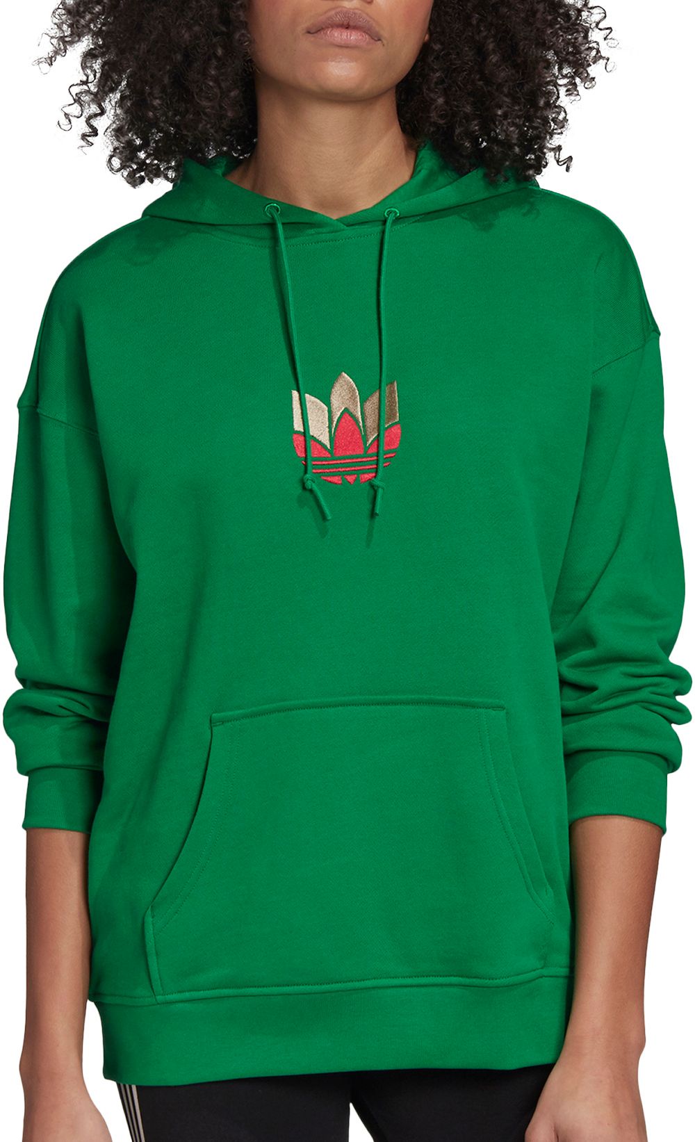 green and white adidas hoodie