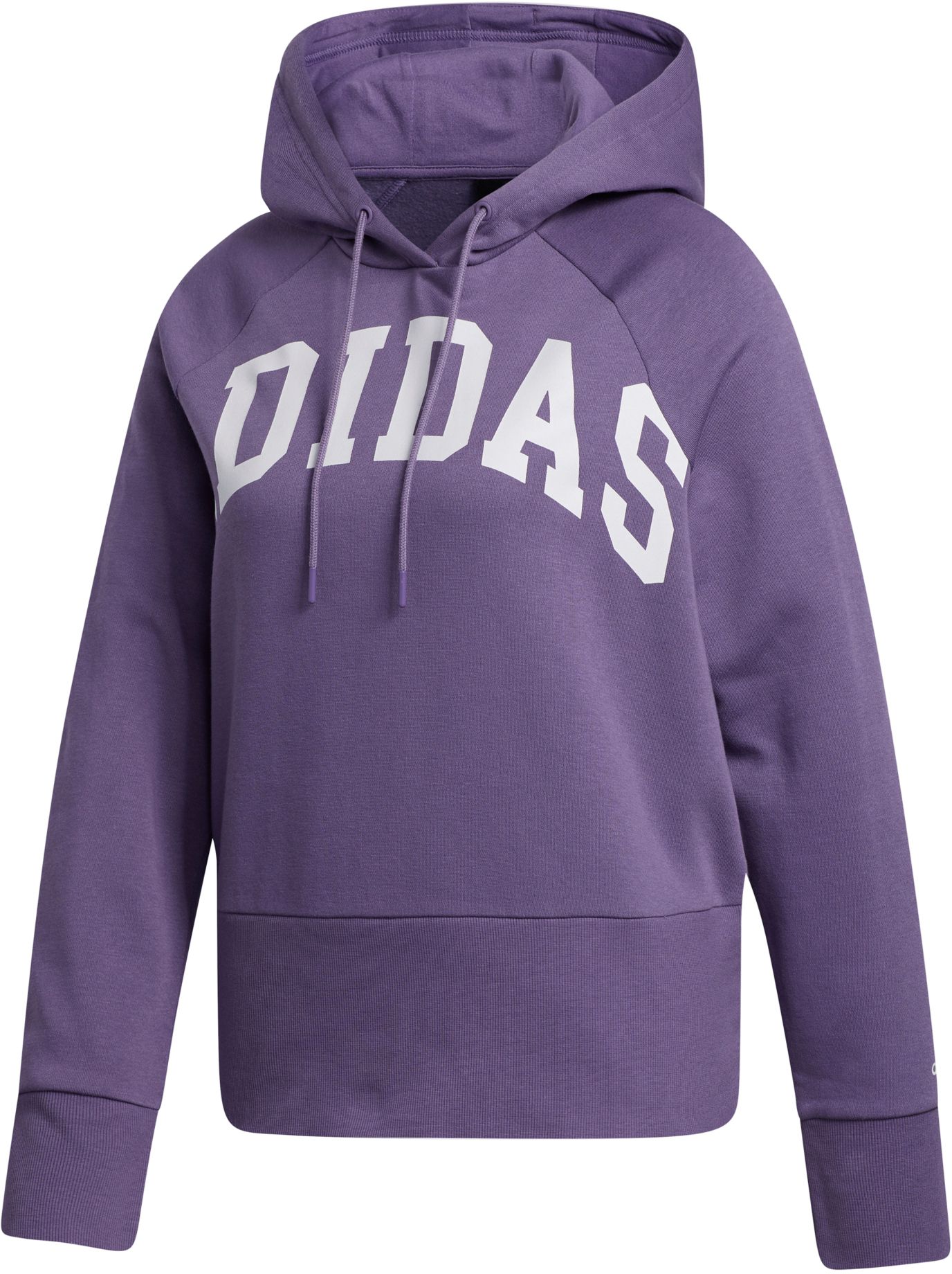 womens purple adidas hoodie