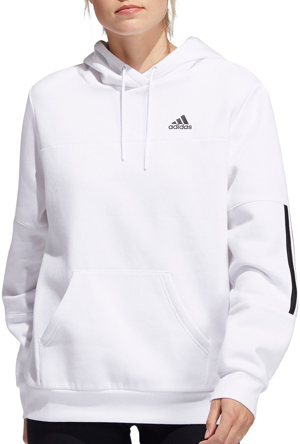 adidas women's post game fleece pullover hoodie