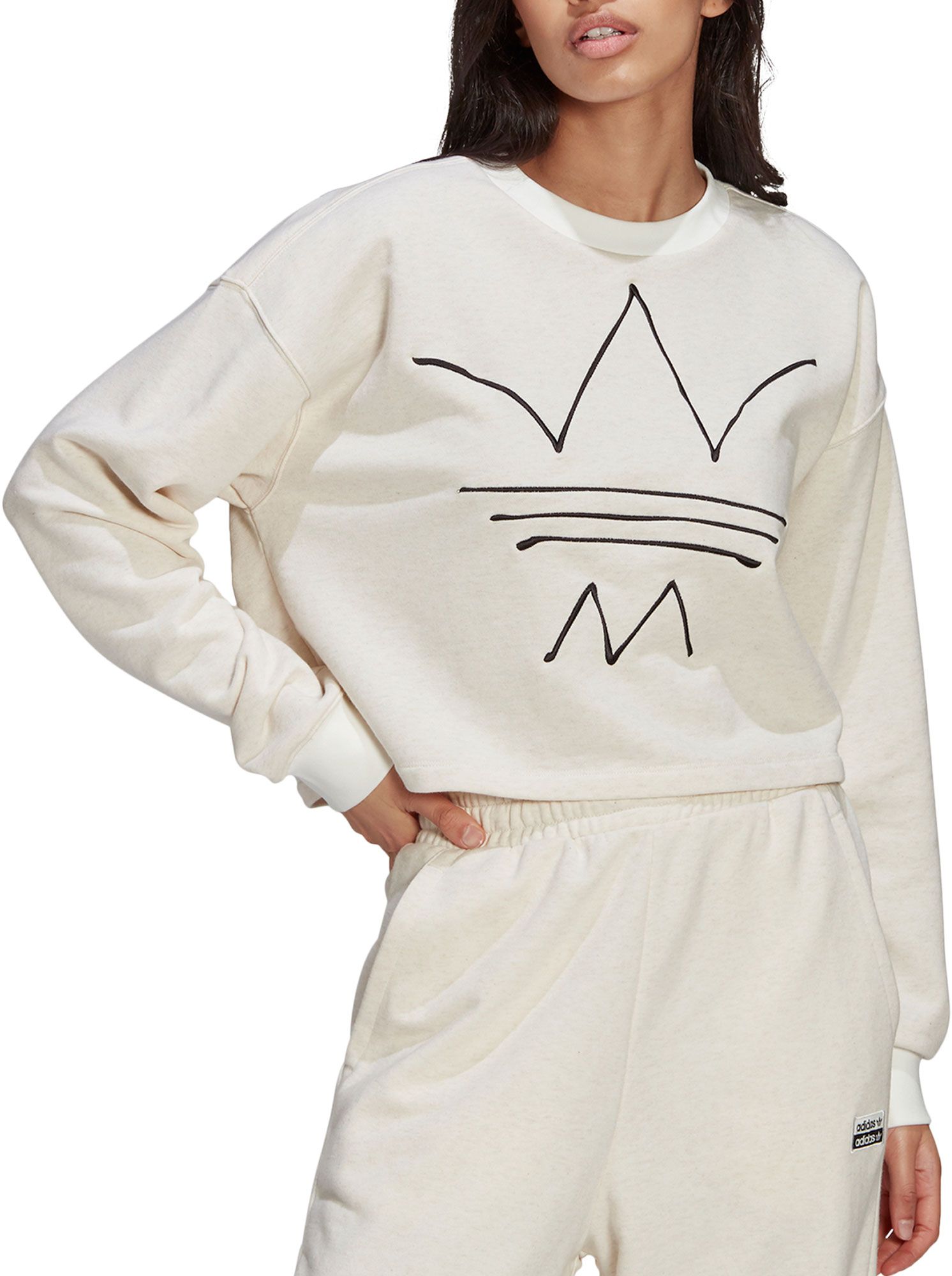 Adidas Originals Women s R.Y.V Trefoil Sweatshirt