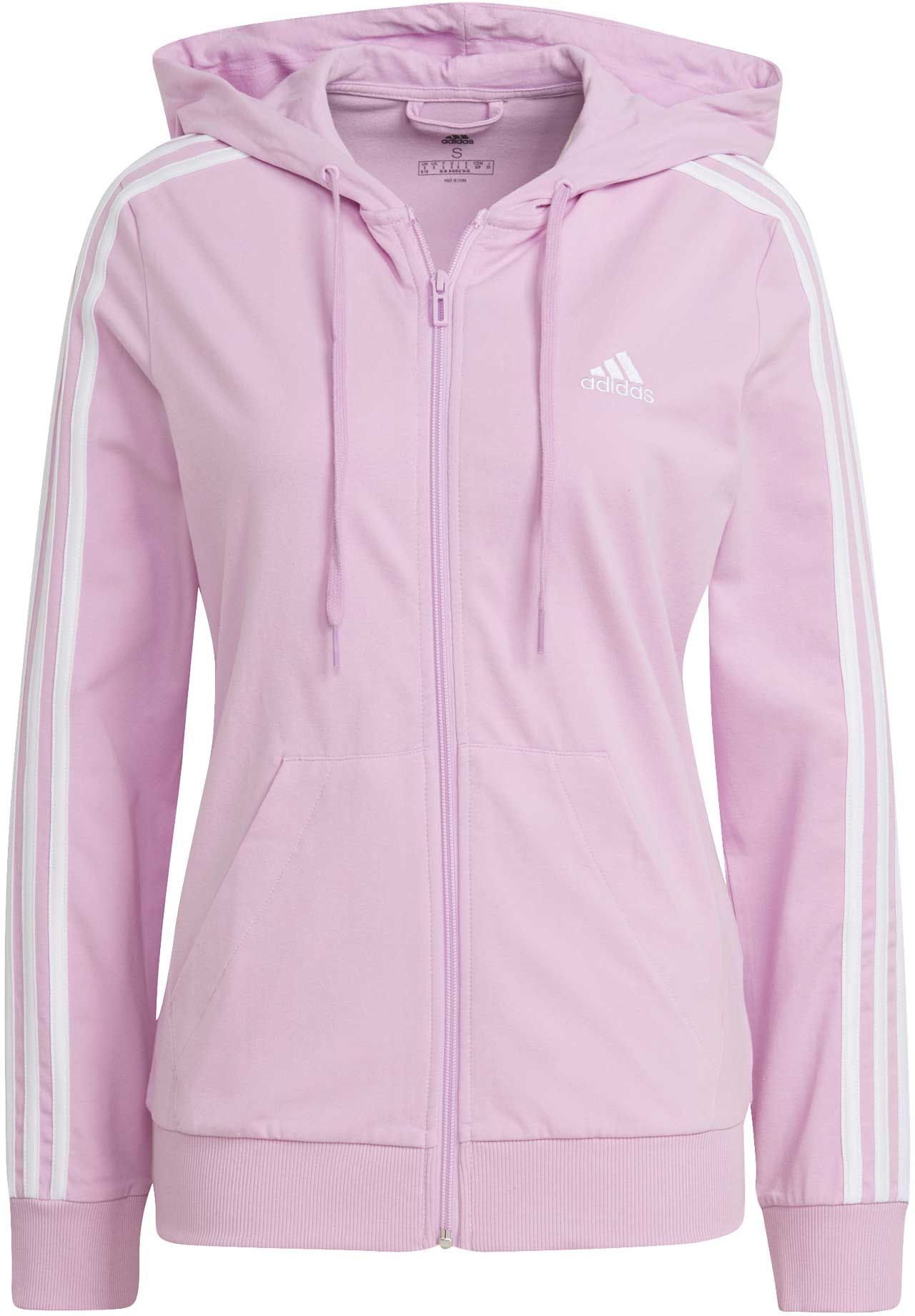 womens adidas hoodie pink