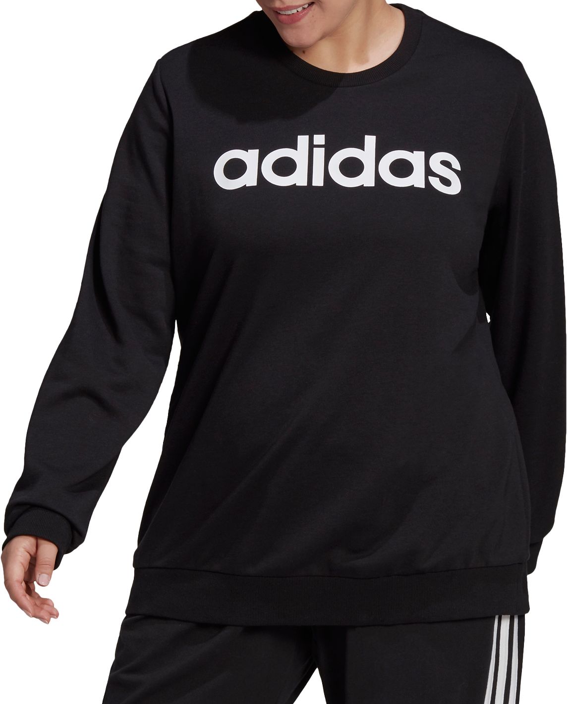 adidas black and gold sweatshirt