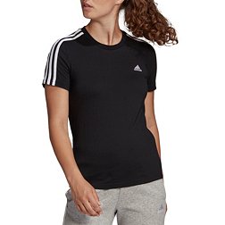 adidas Women's Essentials Slim 3-Stripes T-Shirt
