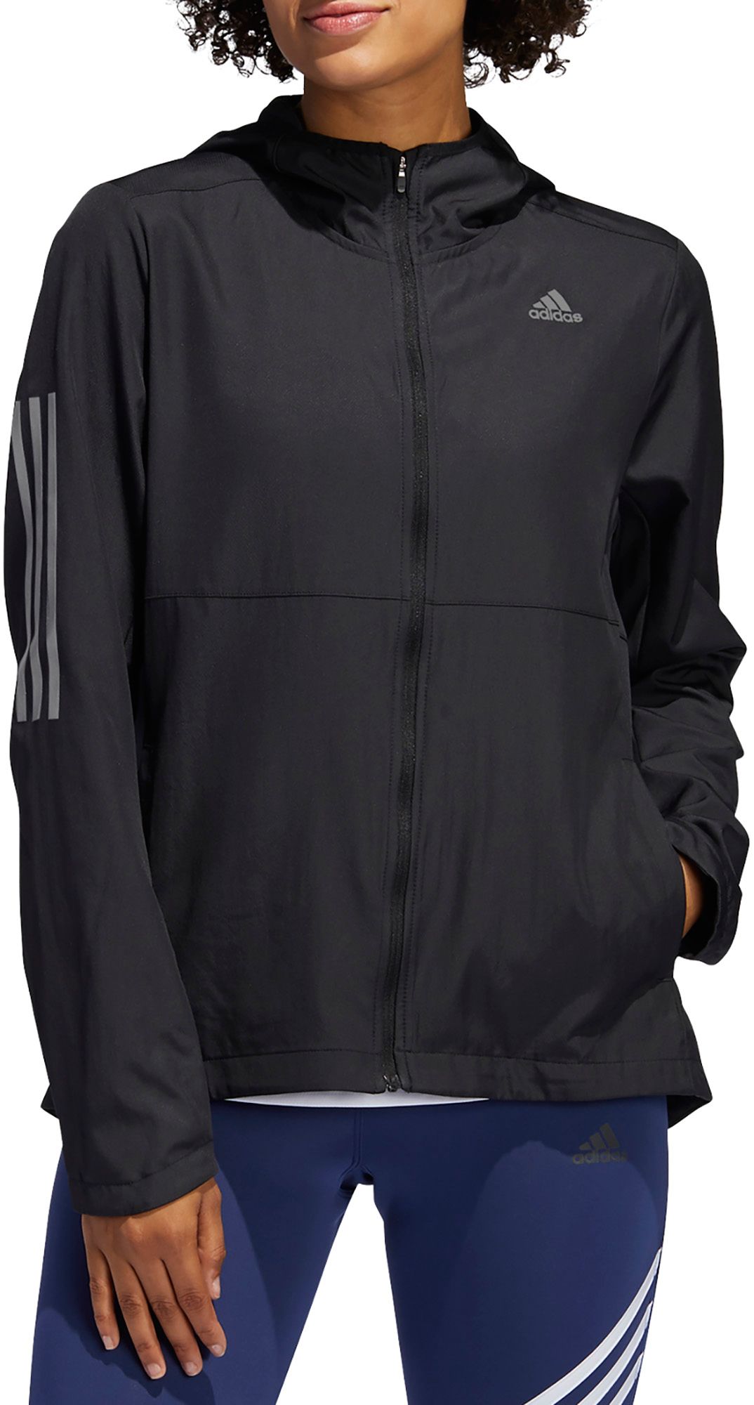 Adidas womens own discount the run jacket