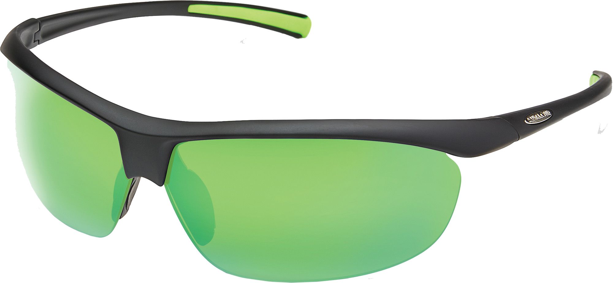 Photos - Sunglasses Suncloud Zephyr Polarized , Men's, Black/Green 20AF9UZPHYRBLKGRN