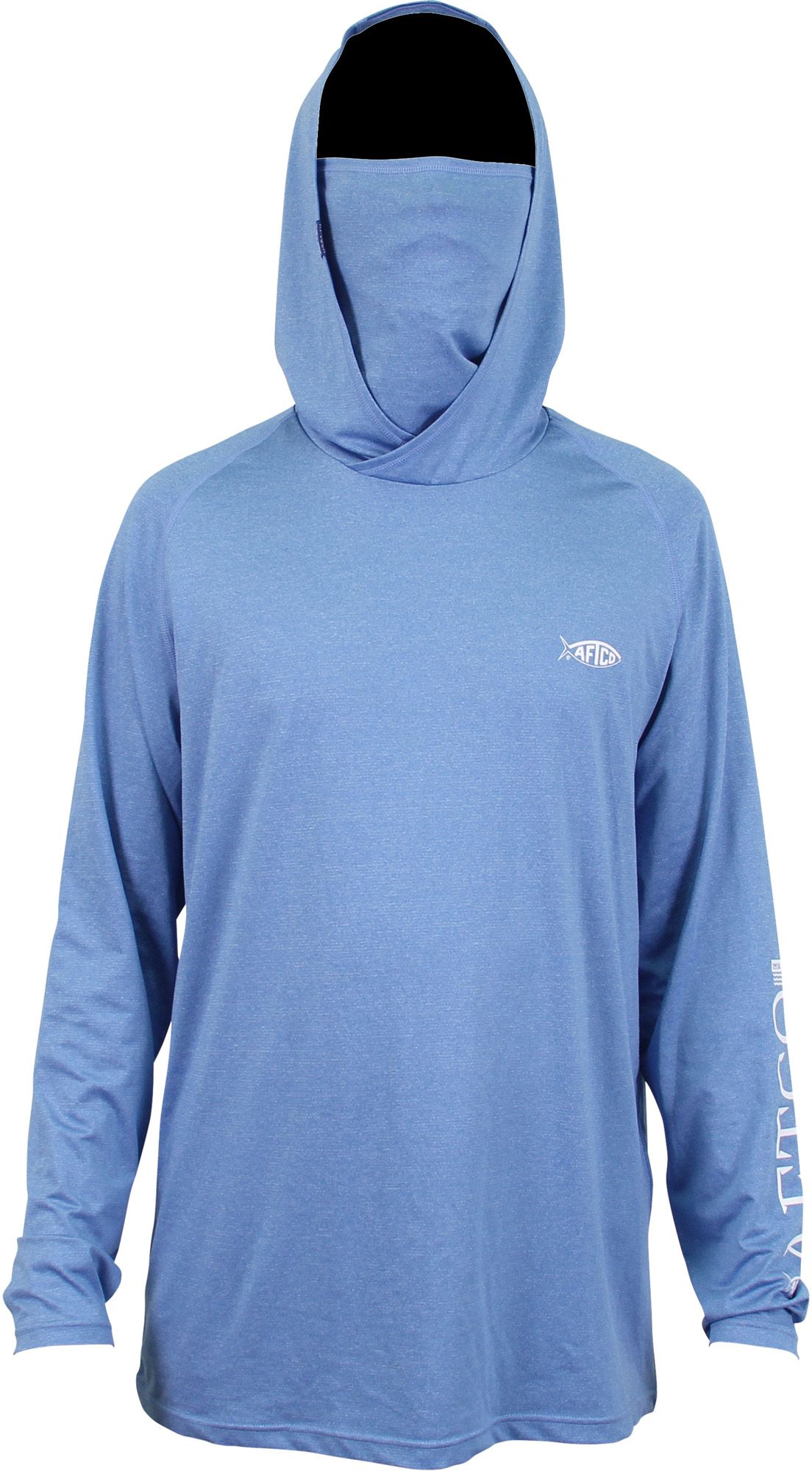 long sleeve hooded fishing shirt