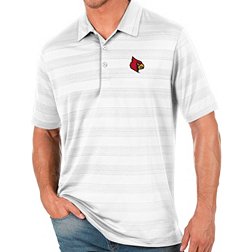 Men's Pro Edge Louisville Cardinals Denim Shirt Button Down Medium  Cotton Blue