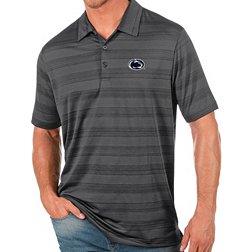 Antigua Men's Penn State Nittany Lions Grey Compass Polo
