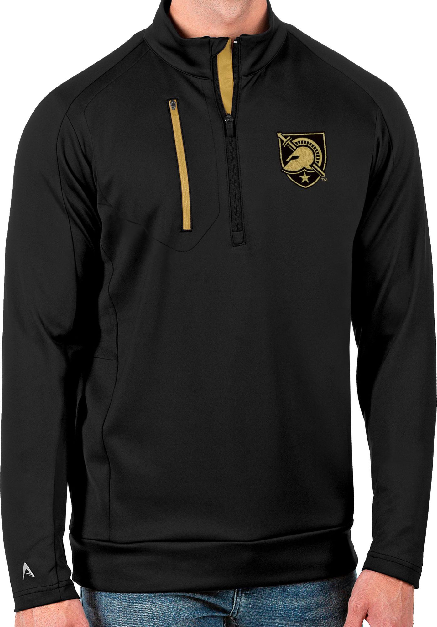 Antigua Men's Baltimore Ravens White Generation Half-Zip Pullover