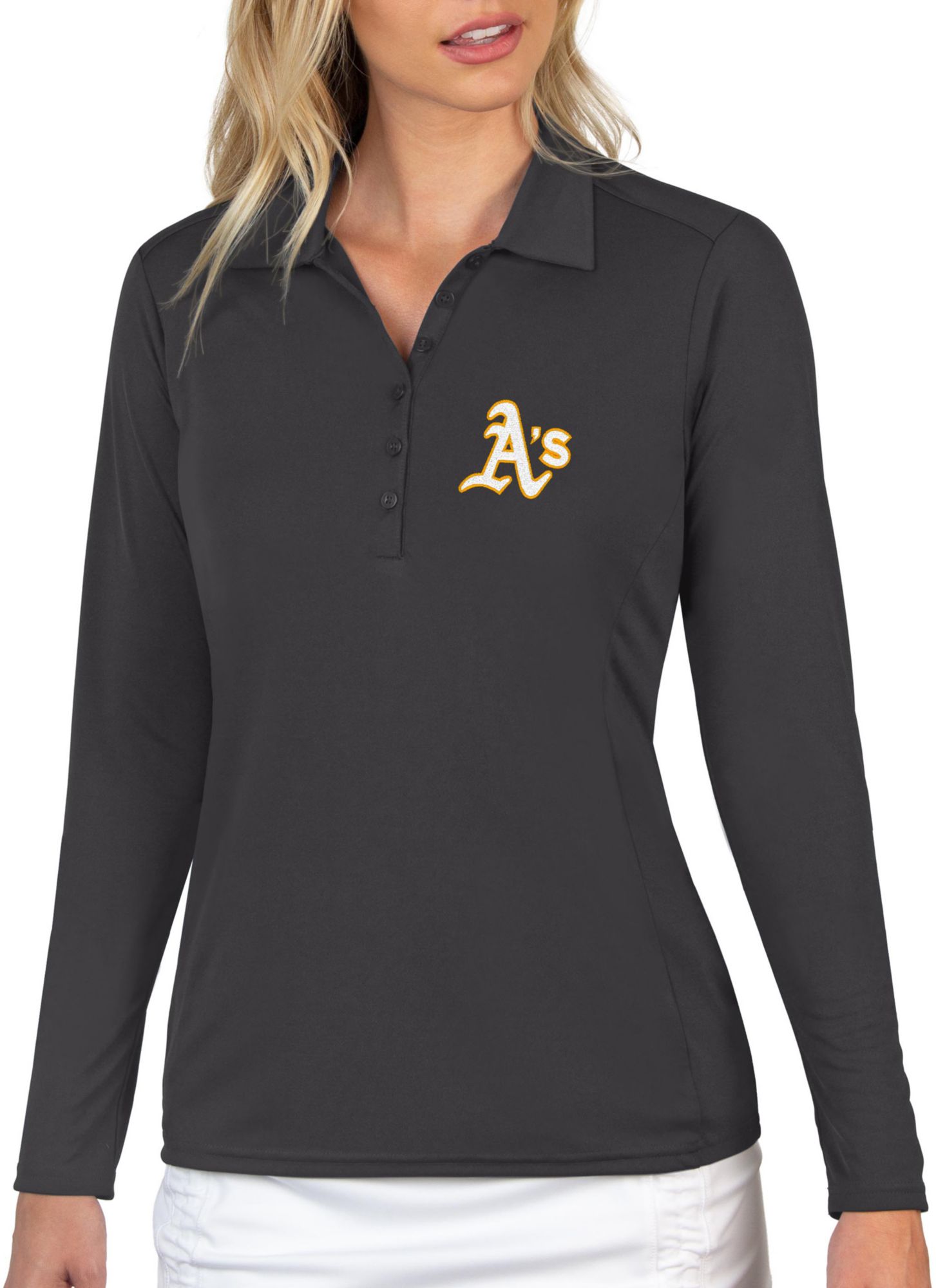 Baltimore Ravens Antigua Compass Polo - Black