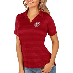 Antigua Women's New York Red Bulls Red Compass Polo
