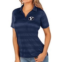 Antigua Women's BYU Cougars Blue Compass Polo