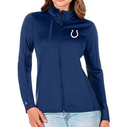 Antigua Women's Indianapolis Colts Royal Generation Full-Zip Jacket