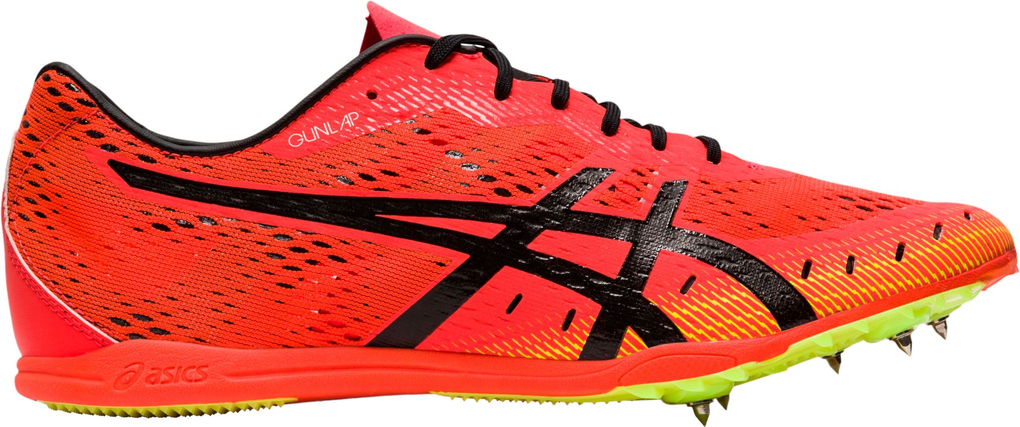 asics mid distance spikes