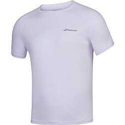 Babolat Boys' Play Crewneck Short Sleeve Tennis T-Shirt